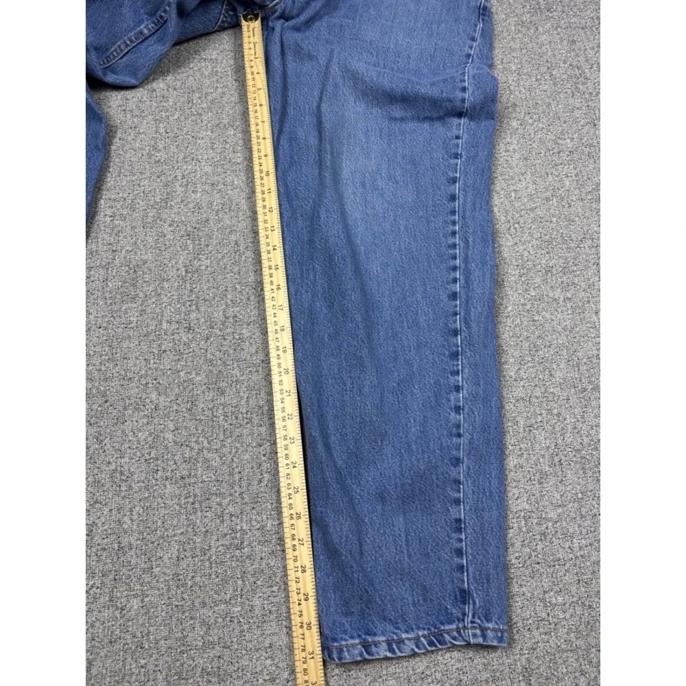 Vintage Levis 560 Loose Fit Tapered Leg Jeans Mens 38x31 Blue Made in USA Denim